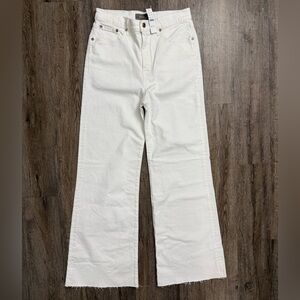 J. Crew • Point Sur Premium Stretch Wide Leg Jeans